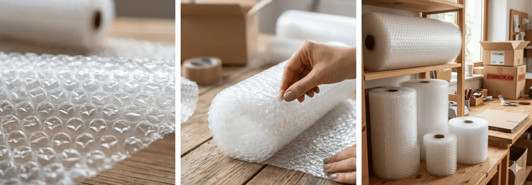 Luftpolsterfolie richtig verwenden: So verpackst du korrekt