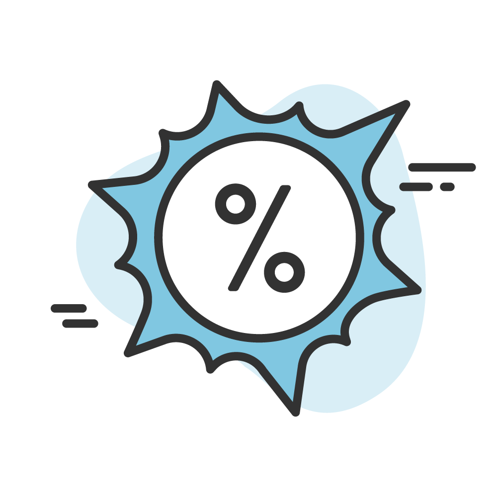 % MEGA DEAL