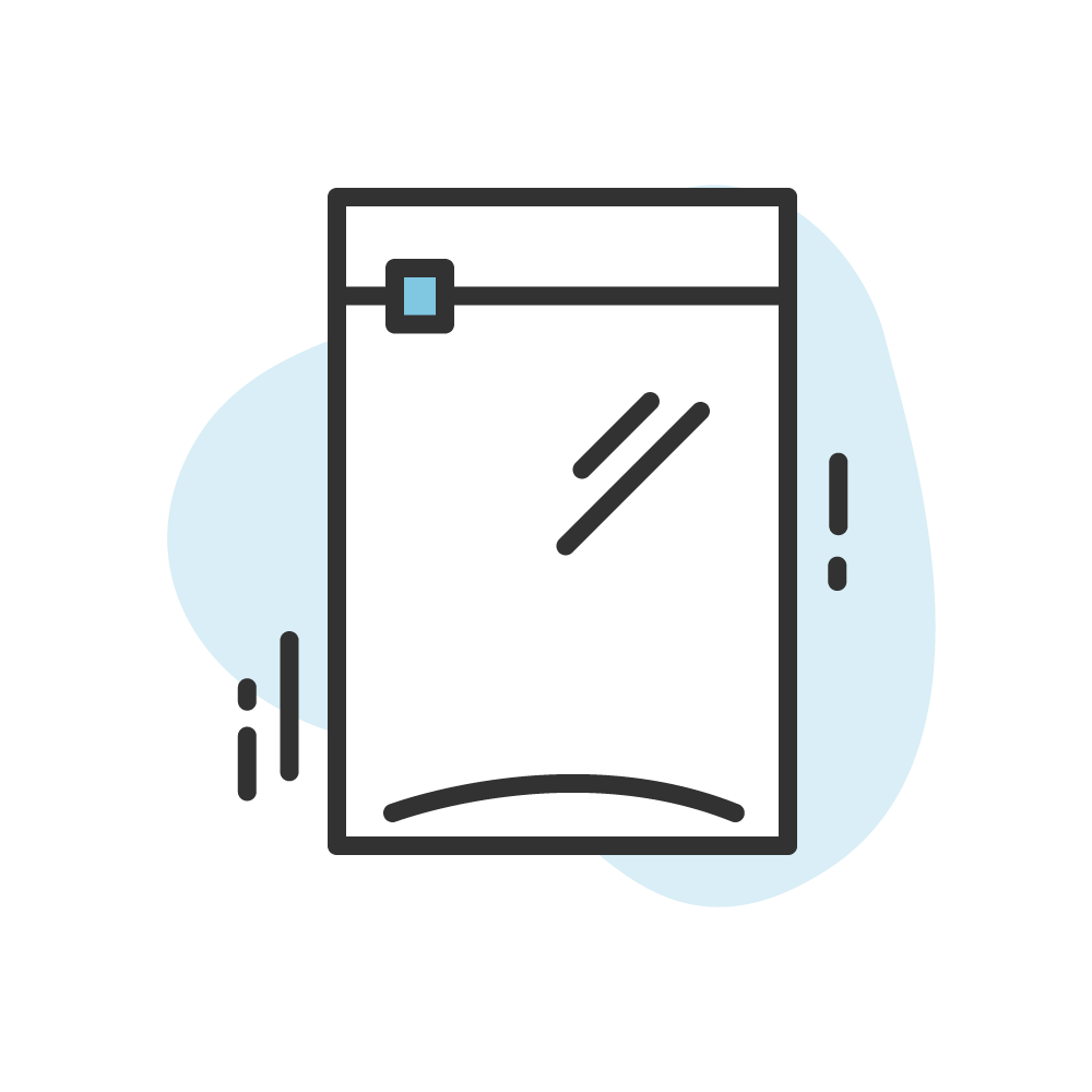 LDPE-Gleitverschlussbeutel