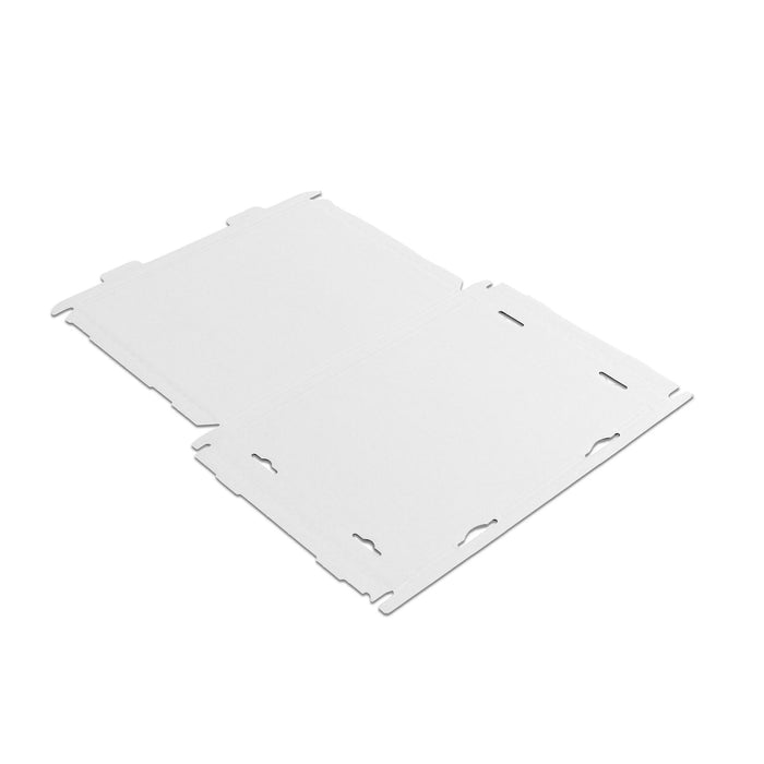 01 - Großbriefkarton (weiß) - Ungefaltet