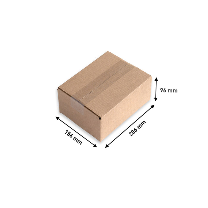 Versandkarton_200x150x90mm_4 Gefaltet geschlossen (Außenmaße)