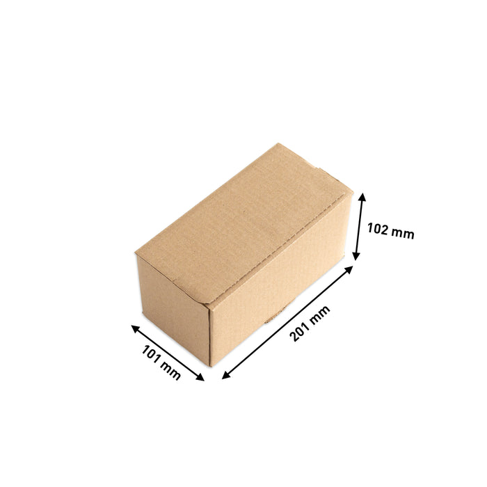 Automatikbodenkarton_195x95x90mm_5 Gefaltet geschlossen (Außenmaße)