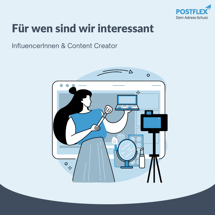 Postflex – Postanschrift & Adressschutz für Impressum