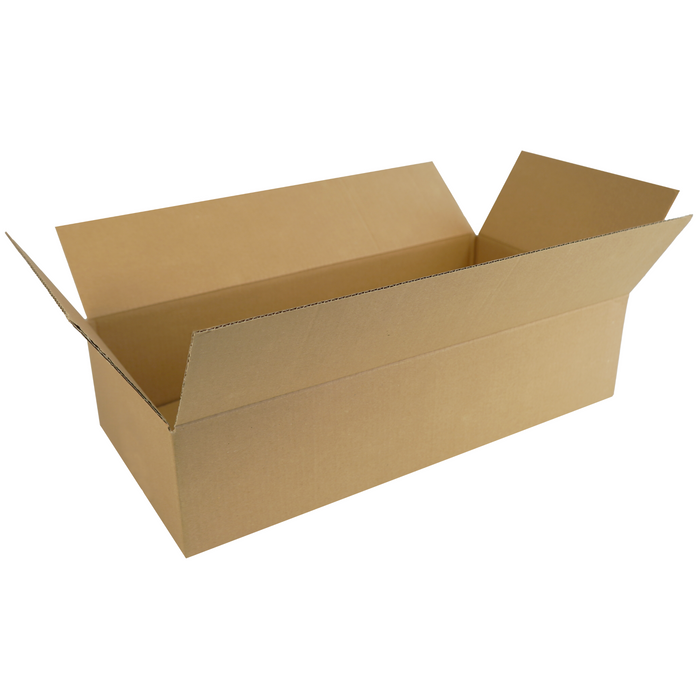 Faltkarton 580 x 280 x 150 mm, 1-wellig, braun, Versandkarton