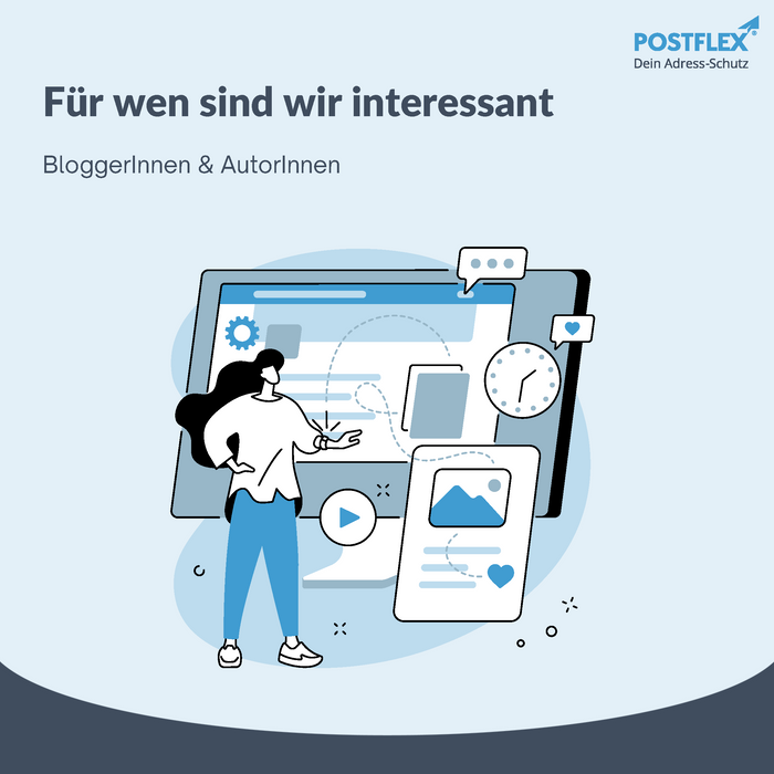 Postflex – Postanschrift & Adressschutz für Impressum