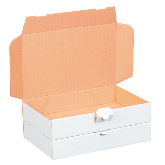 Maxibriefkarton von SmileyPack 240 x 160 x 45 mm weiß