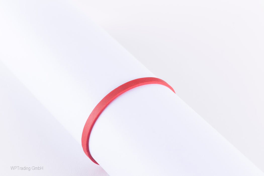 Gummiringe, Ø 50 mm, rot, 4 mm breit