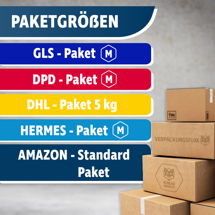 Automatikboden Karton 311 x 221 x 219 mm mit Höhenrillung