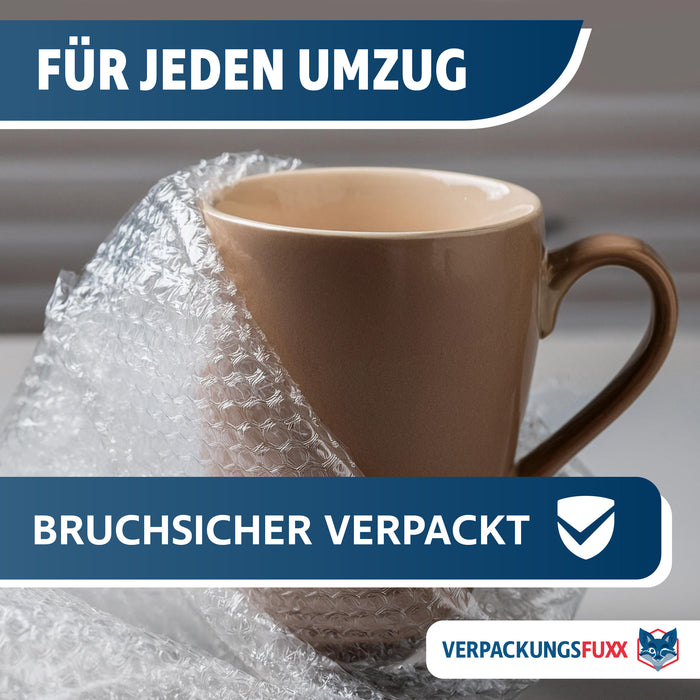 Luftpolsterfolie 100 cm x 100 m, 2-schichtig, 60µ