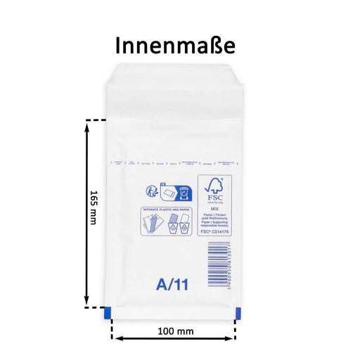 LPT_A1_WeissLuftpolstertasche100x165mmwei__2