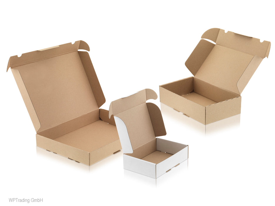 Maxibriefkarton 350x250x50 mm, braun