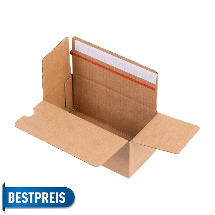 Automatikboden Karton SmileyPack 195 x 95 x 90 mm mit SK-Verschluss