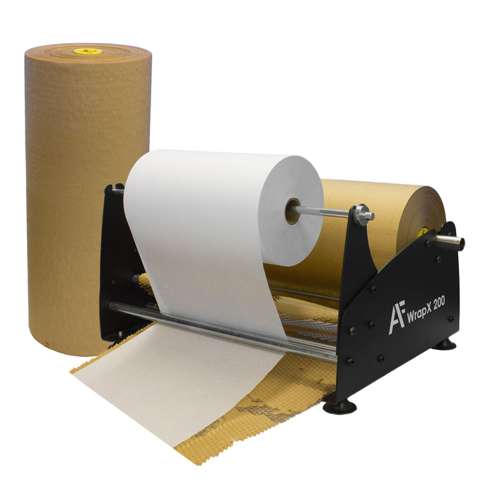 AF WrapX 200 Starter Set 1 Papierpolster Abwickler mit 1x Rolle