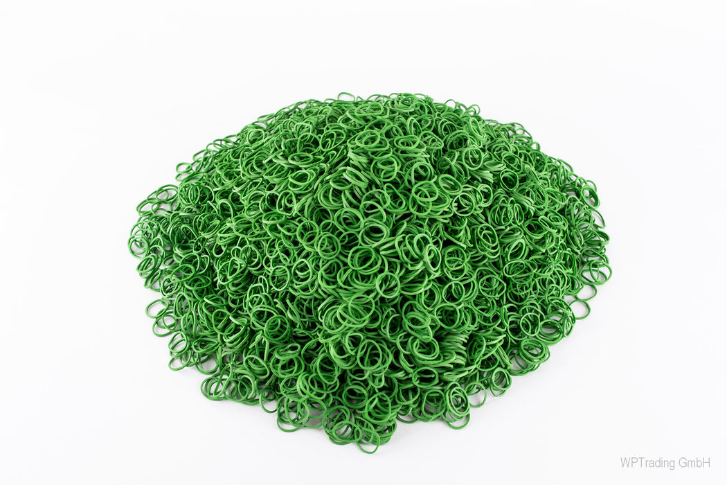 Gummiringe, Ø 50 mm, grün, 1 mm breit