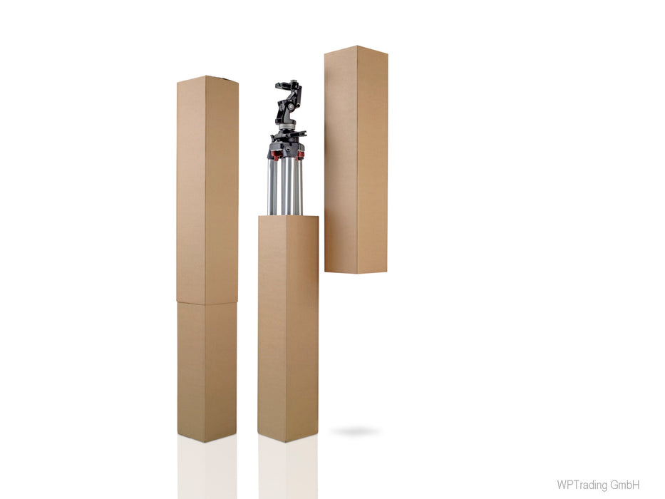 Teleskopkarton 150x150x800 mm, zweiteilig