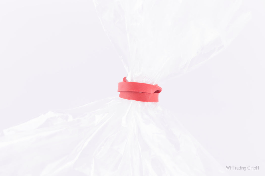 Gummiringe, Ø 80 mm, rot, 1 mm breit